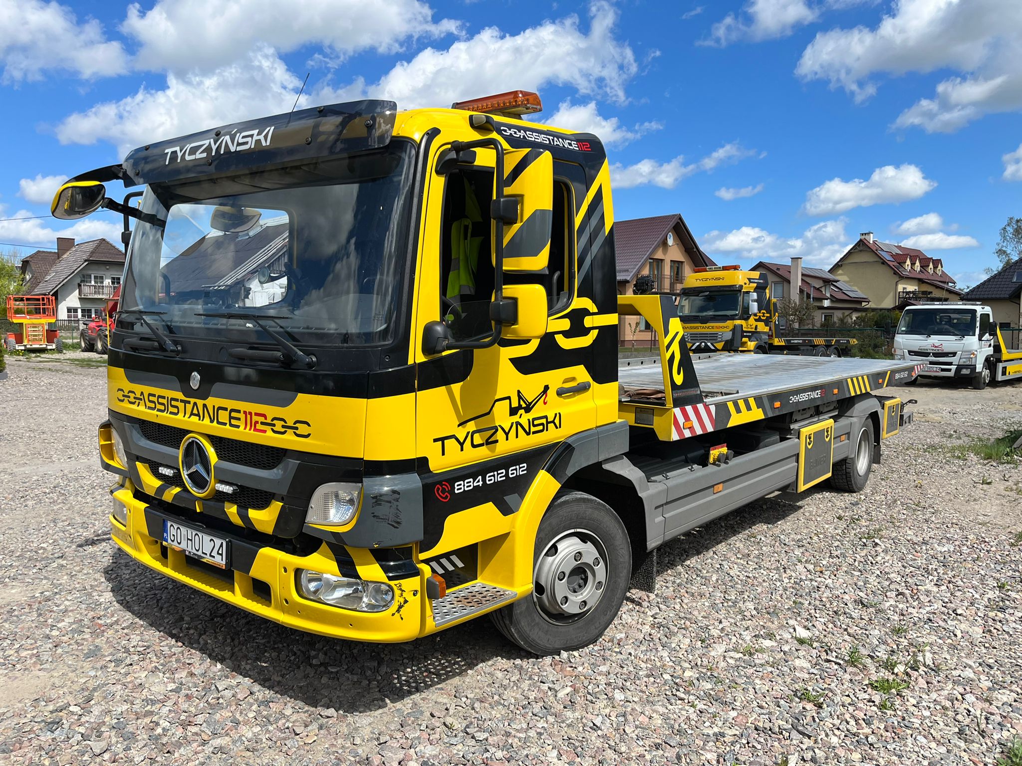 mercedes atego pomoc drogowa